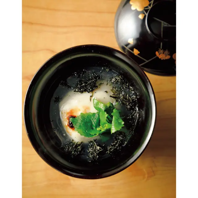 「お椀虎ふぐの白子　海苔」　