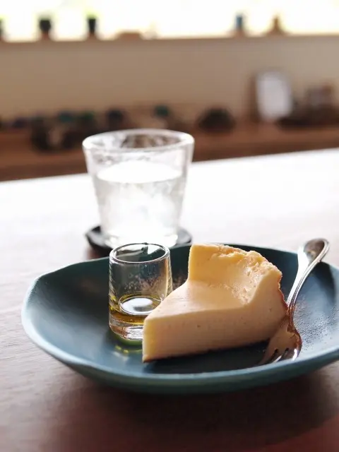 ベイクドチーズケーキ　創珈琲　hajimecofee 日進市　小豆島オリーブオイル　