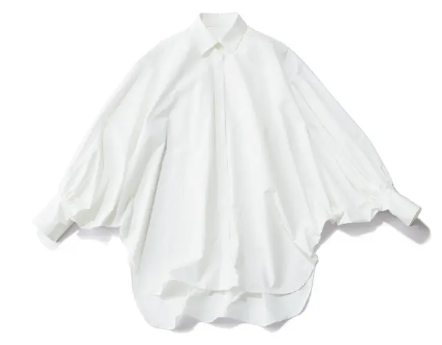 美しいドレープによる膨らみがドラマティックな表情を演出