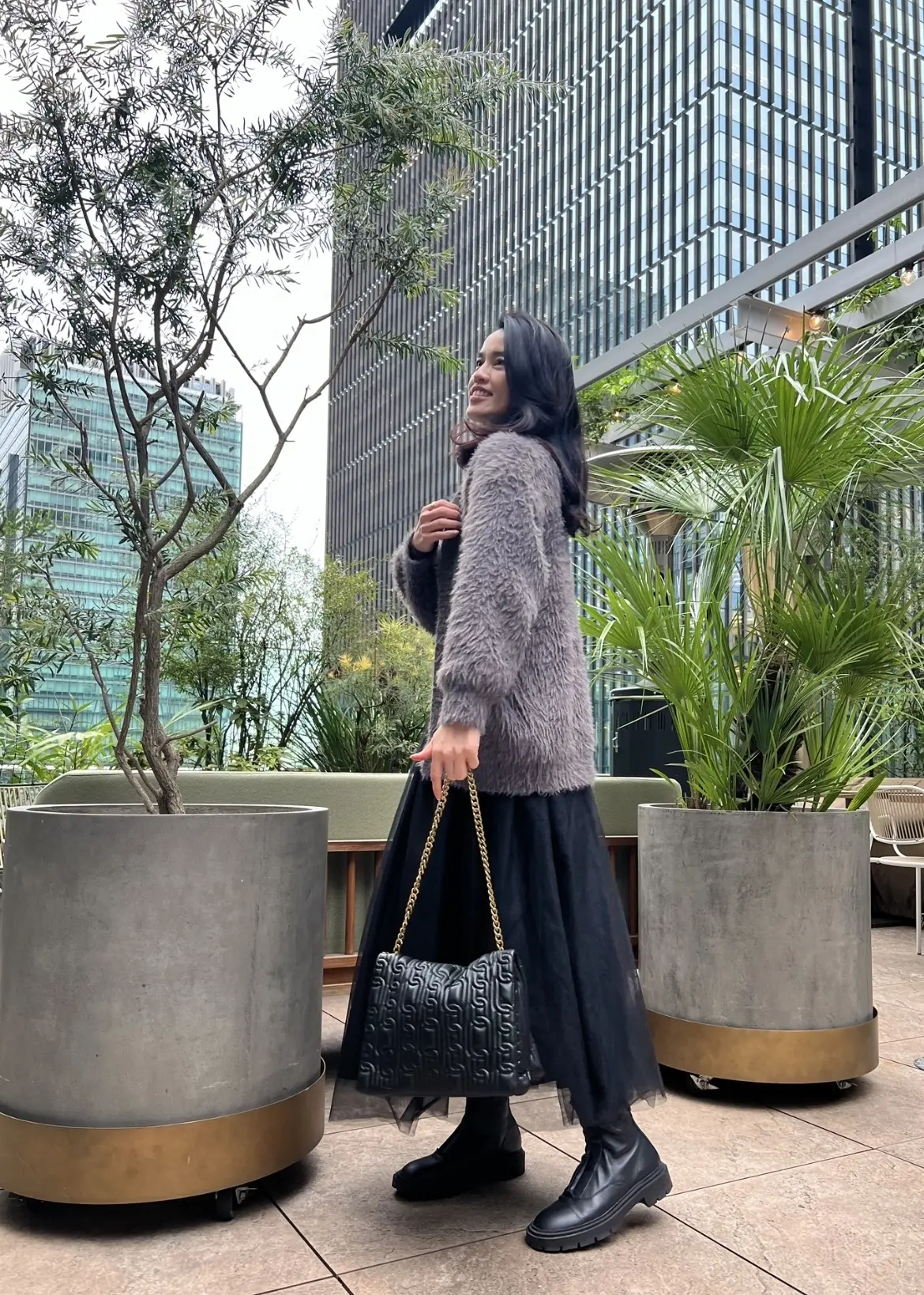 GU大人コーデ♡アラフィー女子会の画像_12