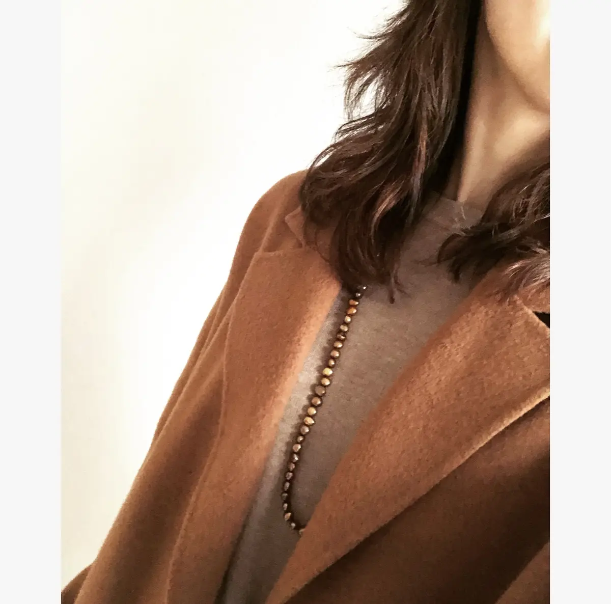 ほめられCAMELなガウンコートの画像_1