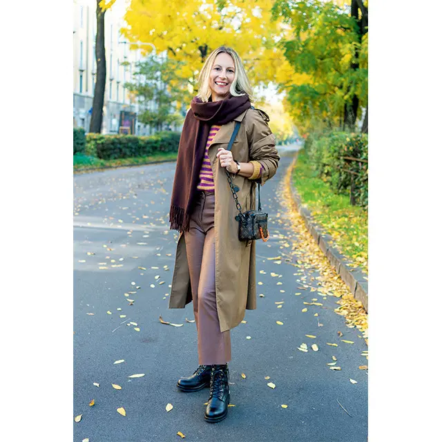 ミラノマダムの着こなしに密着！　自分スタイルを追求し、バランス・モードを実践　