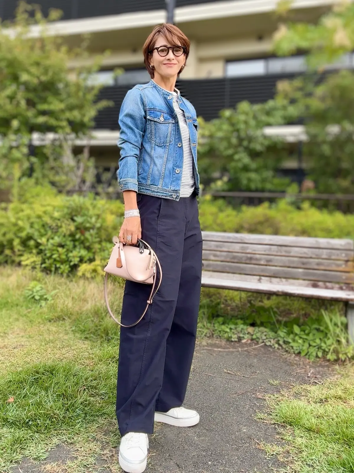 お気に入りのユニクロパンツでお買い物♡横の画像_9