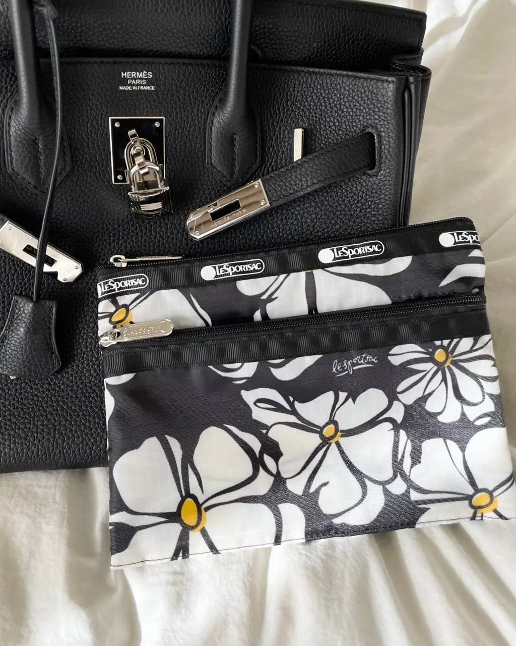 【エクラ4月号付録】レスポートサック × エクラ「大人の花柄ポーチ」