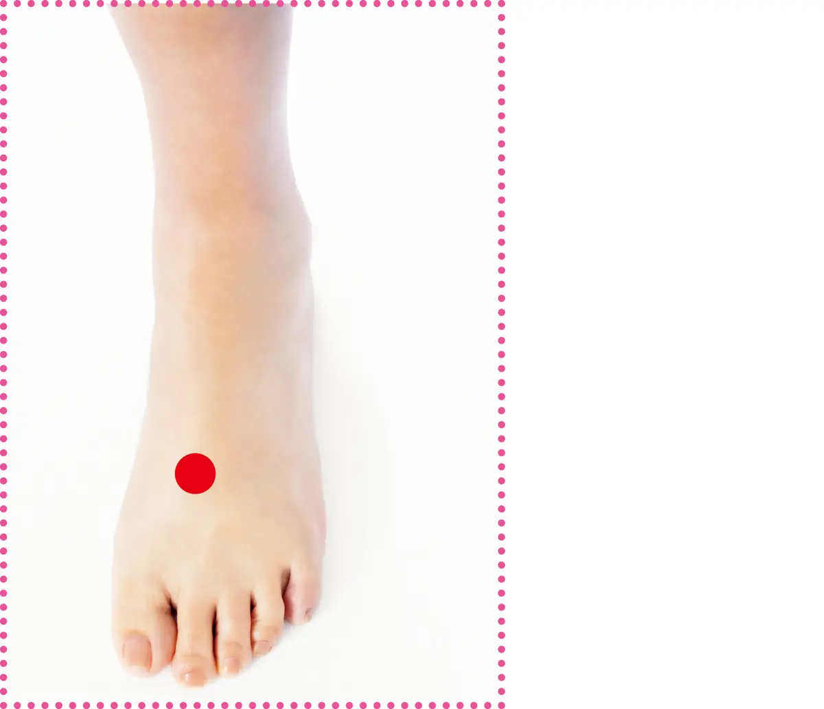 OurAge×Webエクラ 太衝（たいしょう）のツボの探し方