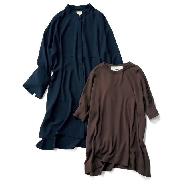 オーバーサイズのトップスは