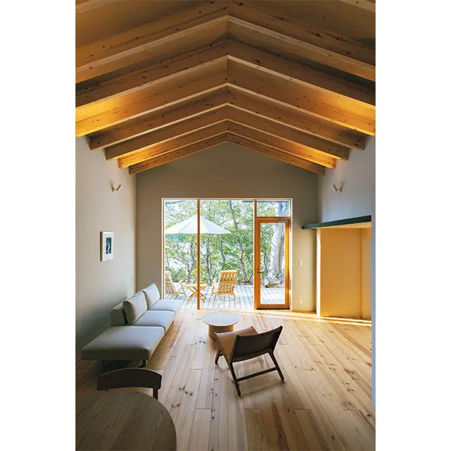 客室「MIHARASHI」は、レ コードプレーヤーを備えている。