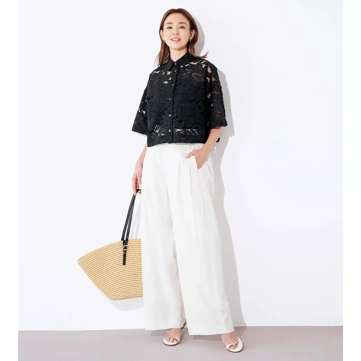 ただの黒､で終わらせない華やかさ！夏にまの画像_6