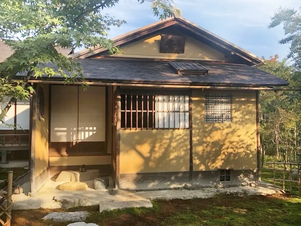 国宝茶室「如庵」