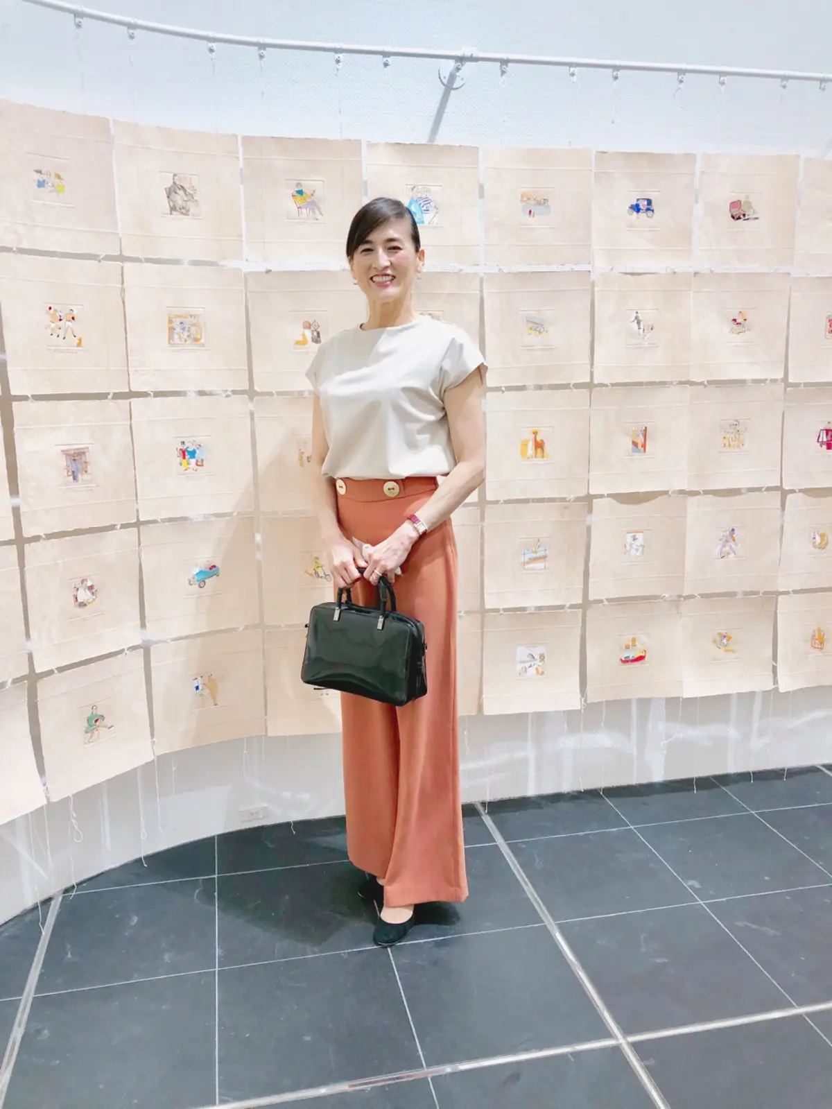 ZARAの着映えカラーパンツの画像_1