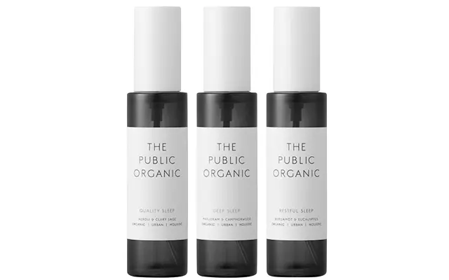 カラーズのザ パブリック オーガニック スーパーディープナイト ホリスティック精油 ピローミスト