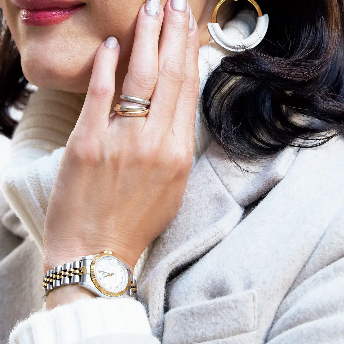 リッチなグレージュスタイル