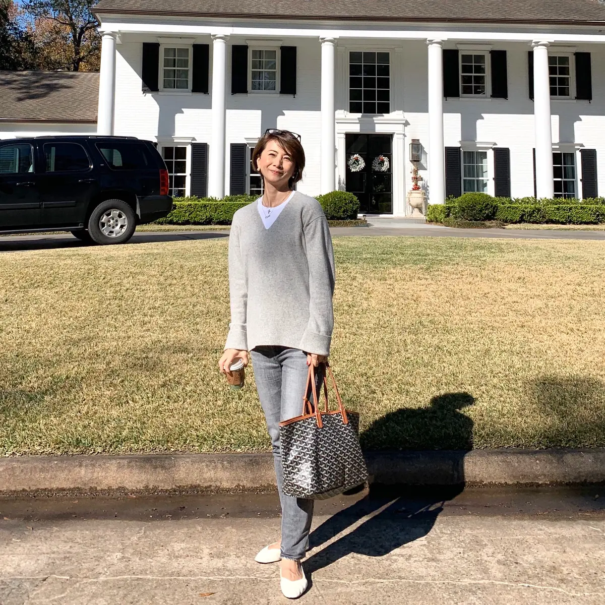 冬でも軽やかな靴での画像_1