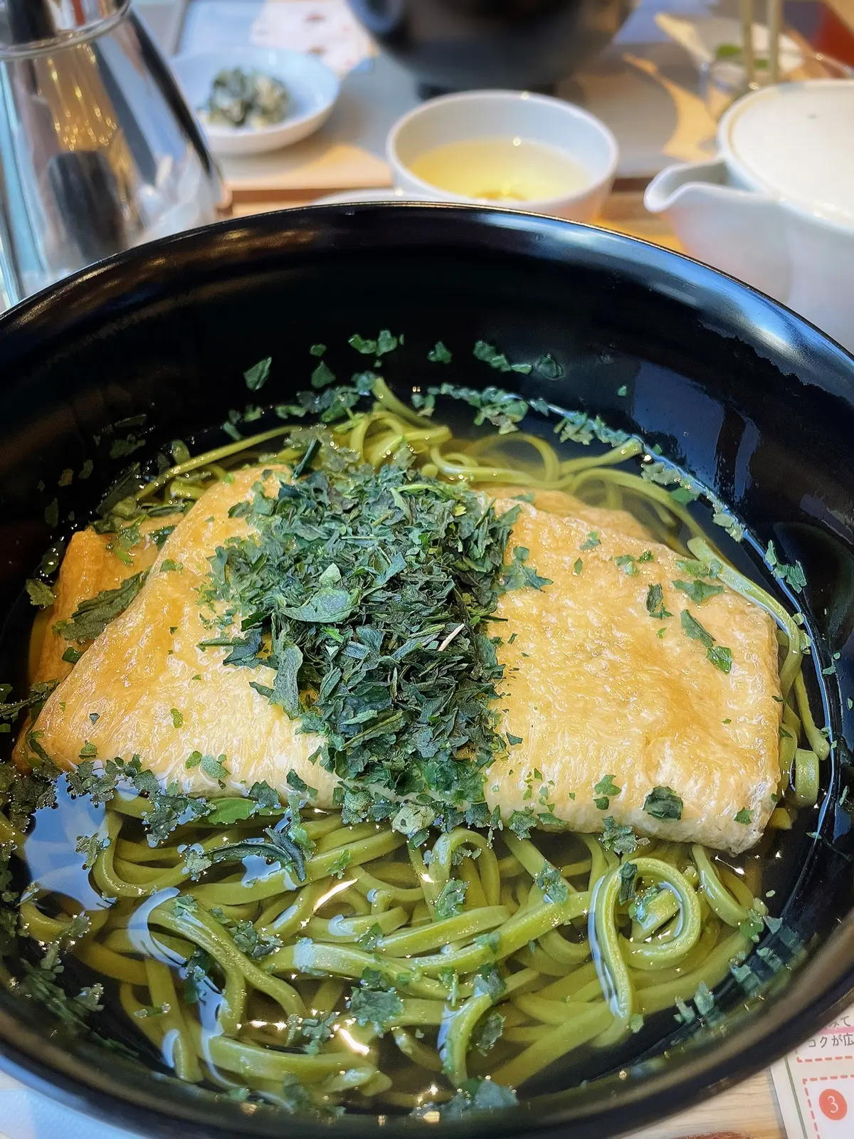 エコストールで銀座の美味しい茶そばと和スの画像_3