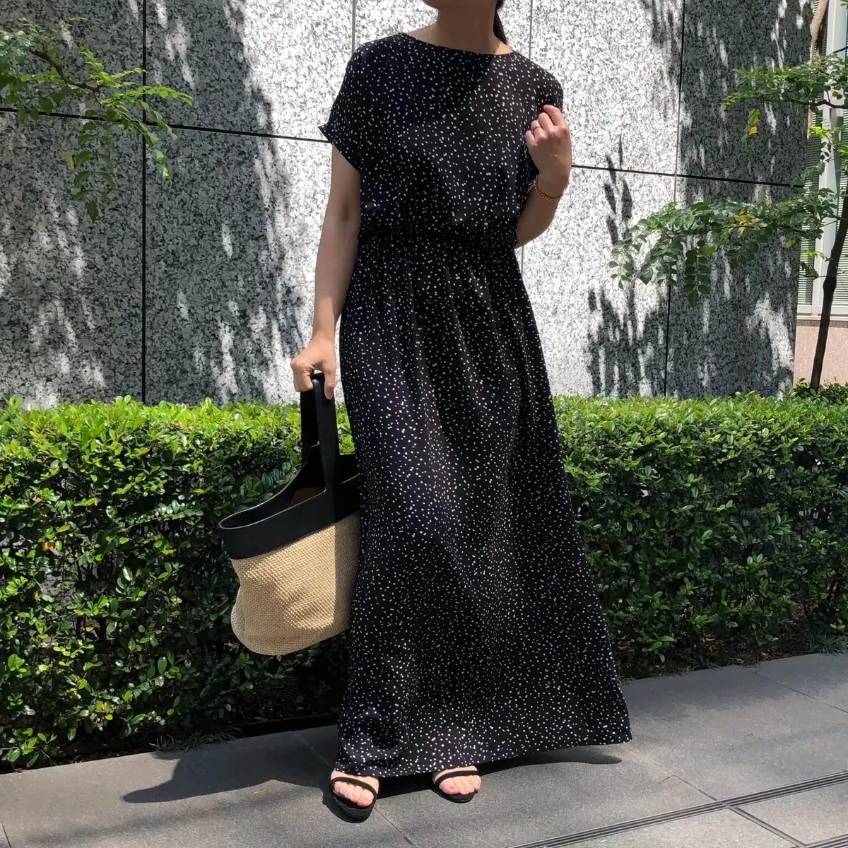 身長159㎝のバイヤーAがサイズ38を着用