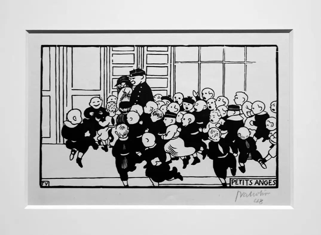 ブラックコーデ『ヴァロットン黒と白展』の画像_3