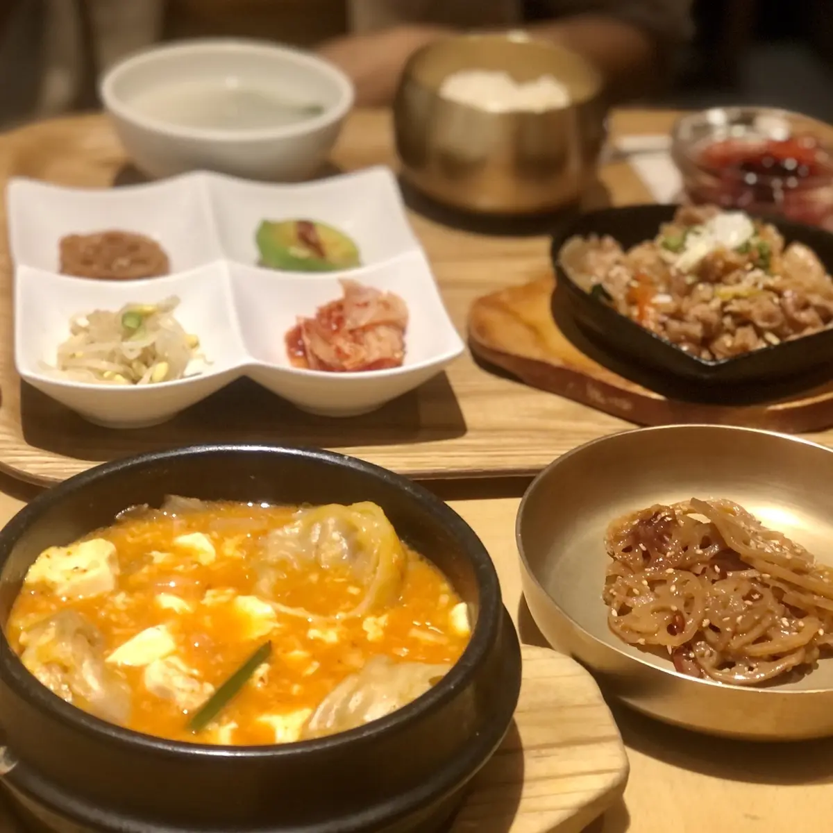 海老ワンタン入チーズ純豆腐