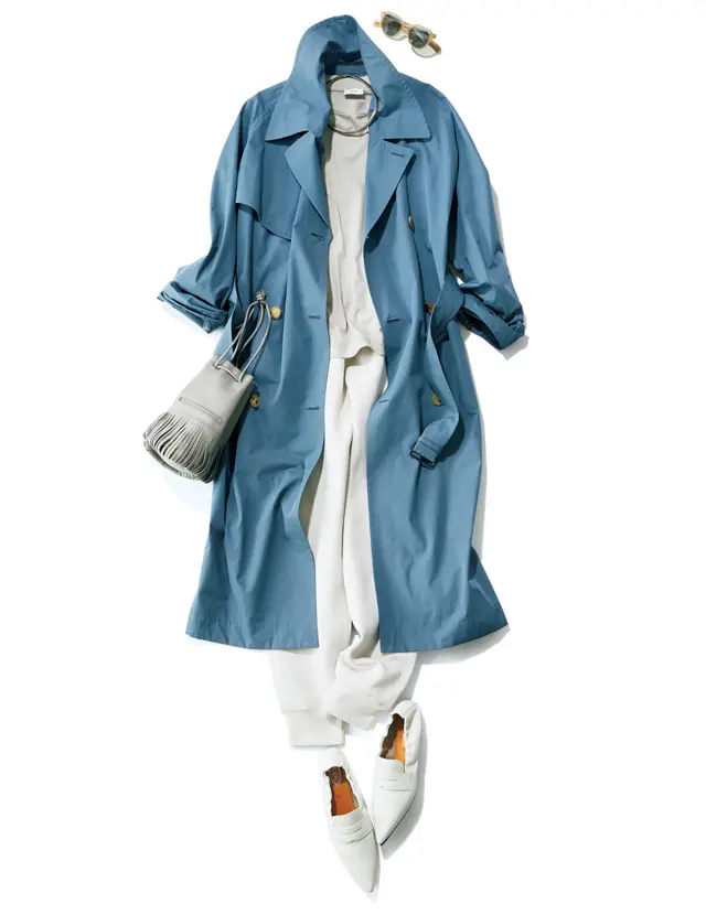 辛度80％で着るトレンチコーデ