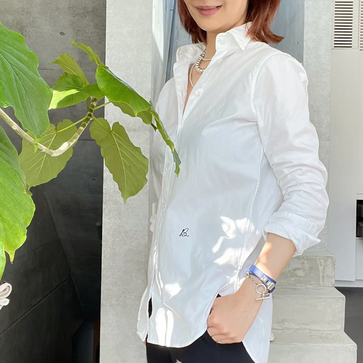 定番の白シャツ 3着♡比べてみましたの画像_2