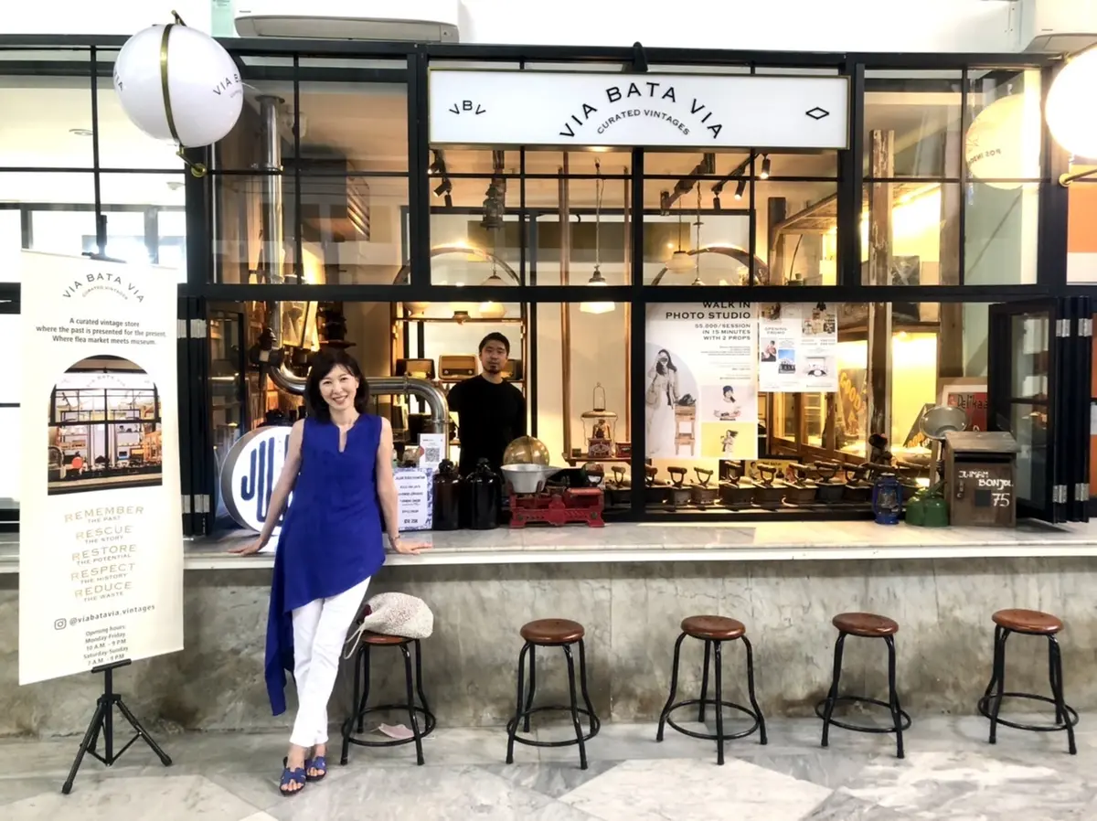 ビンテージショップ　正面