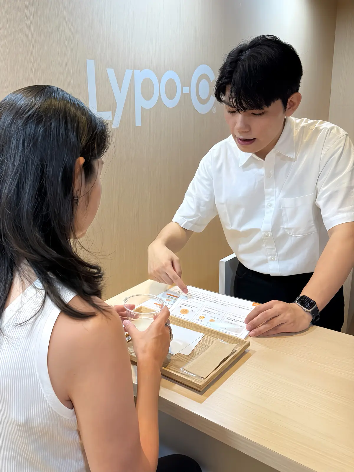 リポソーム　　リポソーム体験　Lypo -C  　ビタミンC エクラ　コラボイベント　東京ミッドタウン日比谷