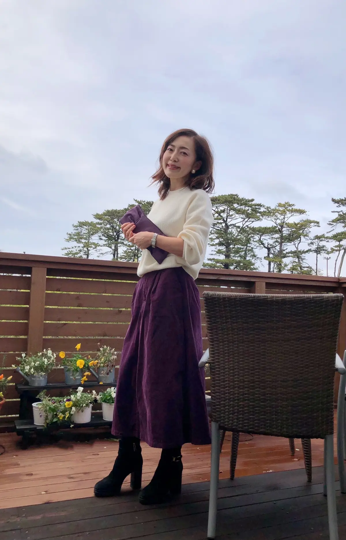 UNIQLOニット2枚でおうち時間をちょの画像_3