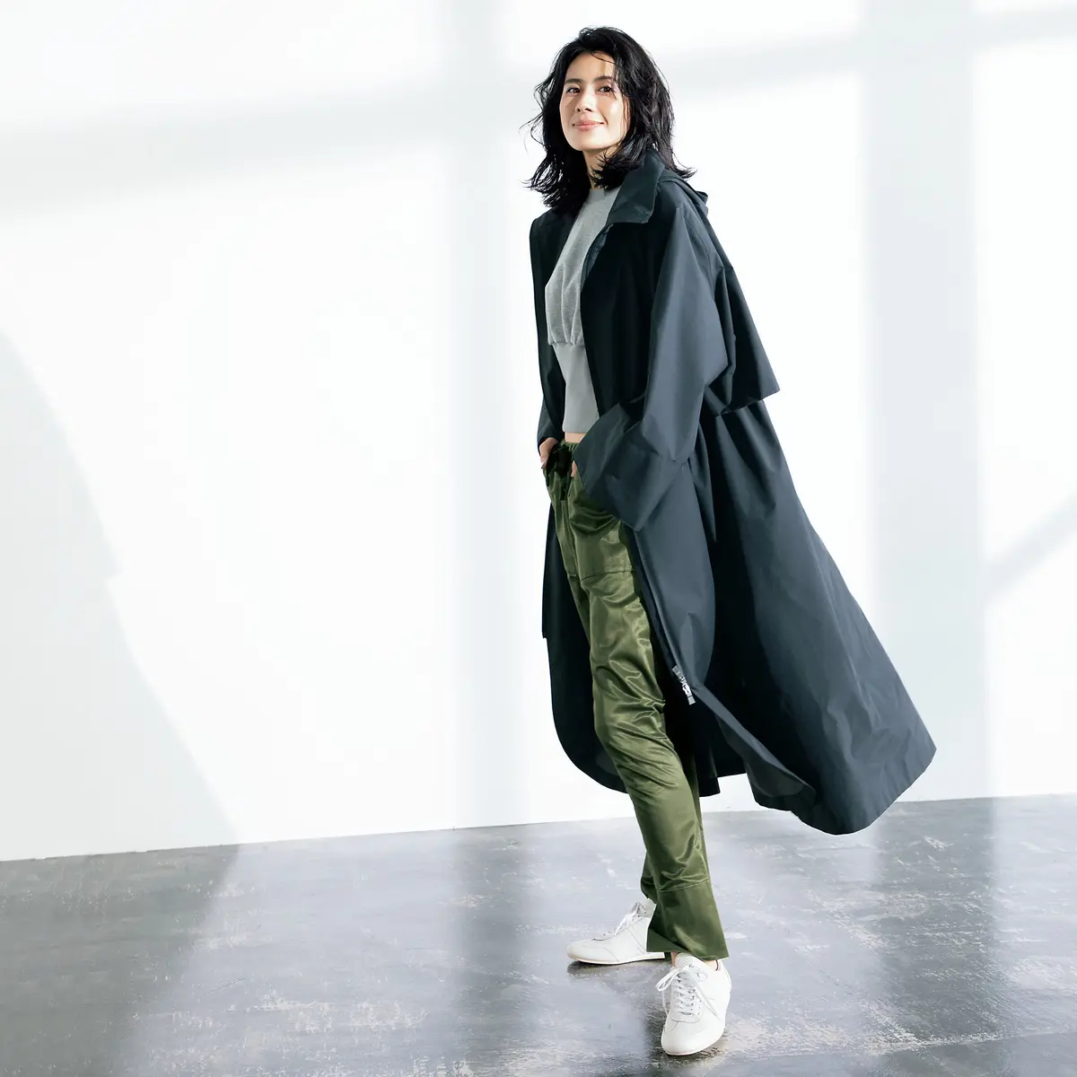 HERNO ラミナー フーデッドコート