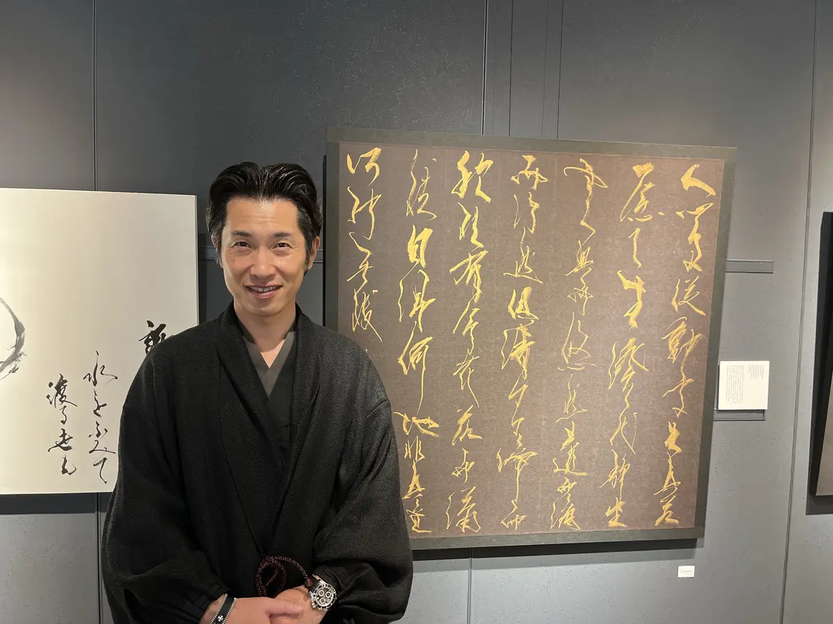 【イベント】ドバイで絶賛の書家・永山玳潤の画像_7