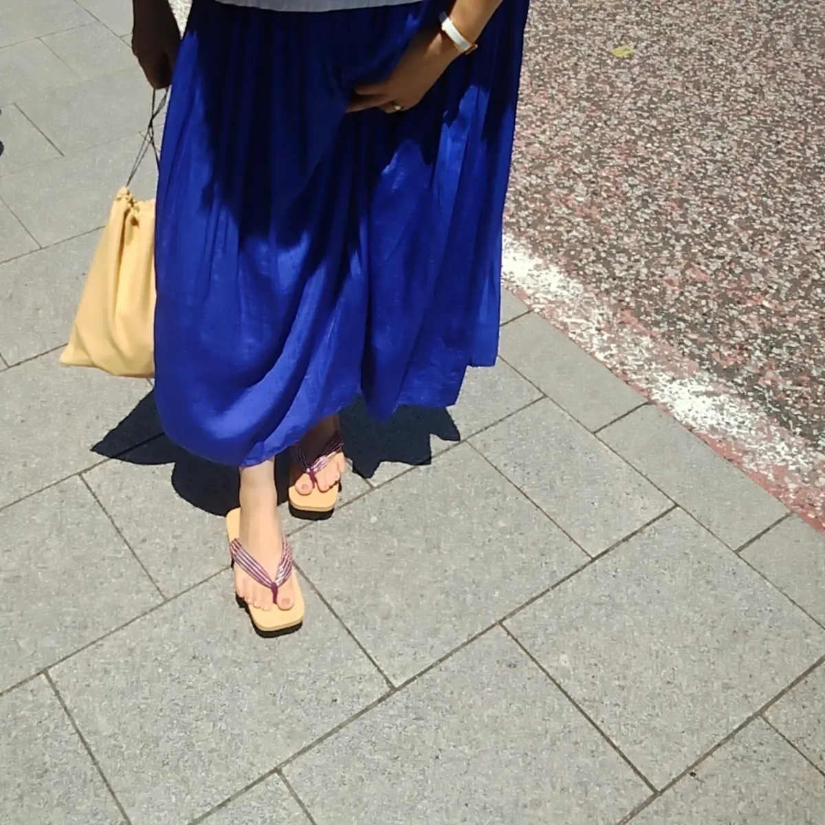 丸屋履物店、新馬場、東海道品川宿、下駄、鼻緒、40代ファッション