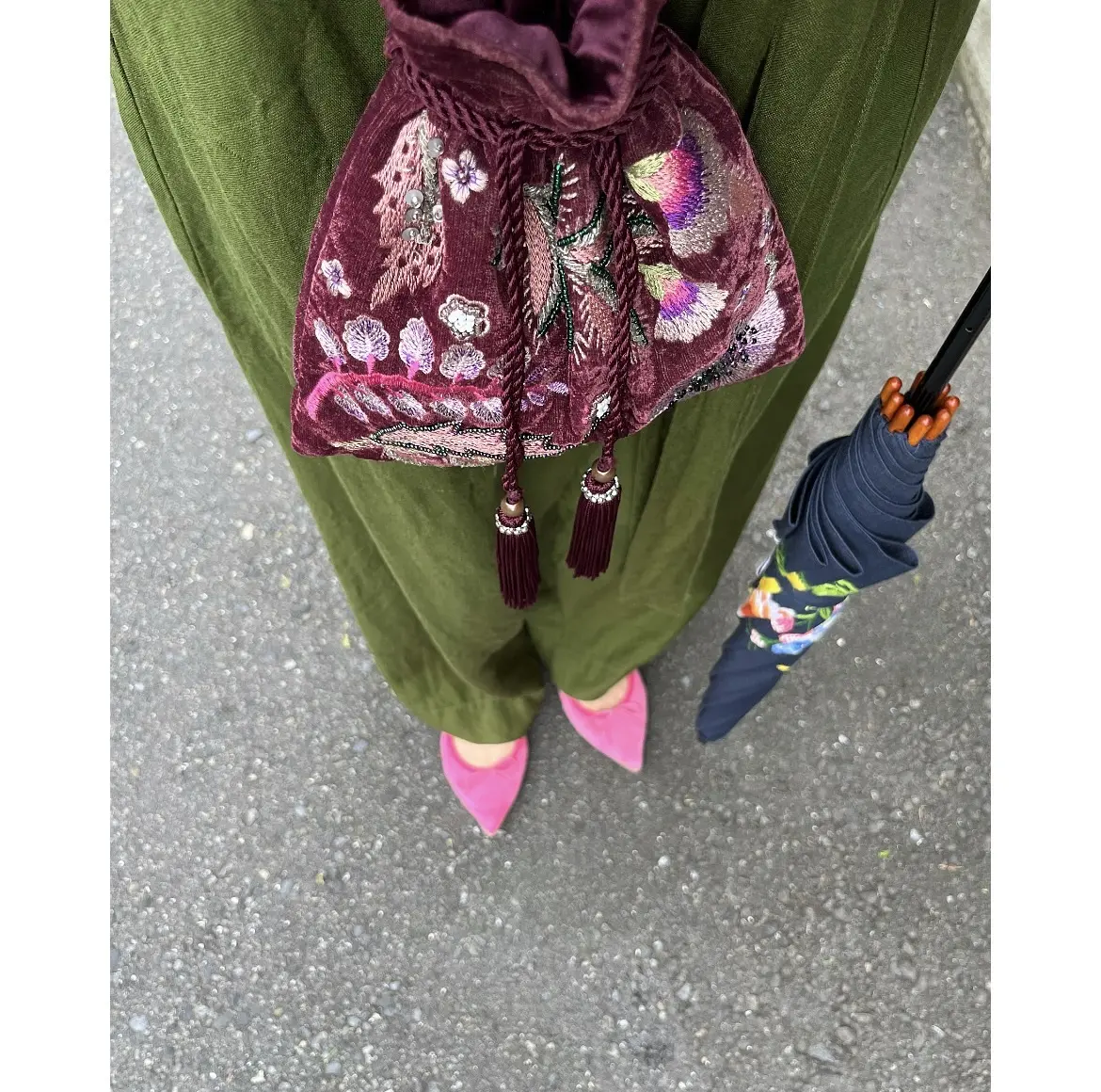 ゆるっとリボンワイドパンツ♩5styleの画像_6