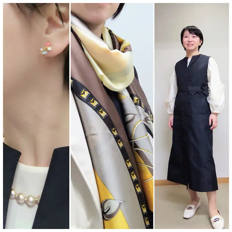 4月半ば。アラフィフ秘書お仕事毎日服の画像_5