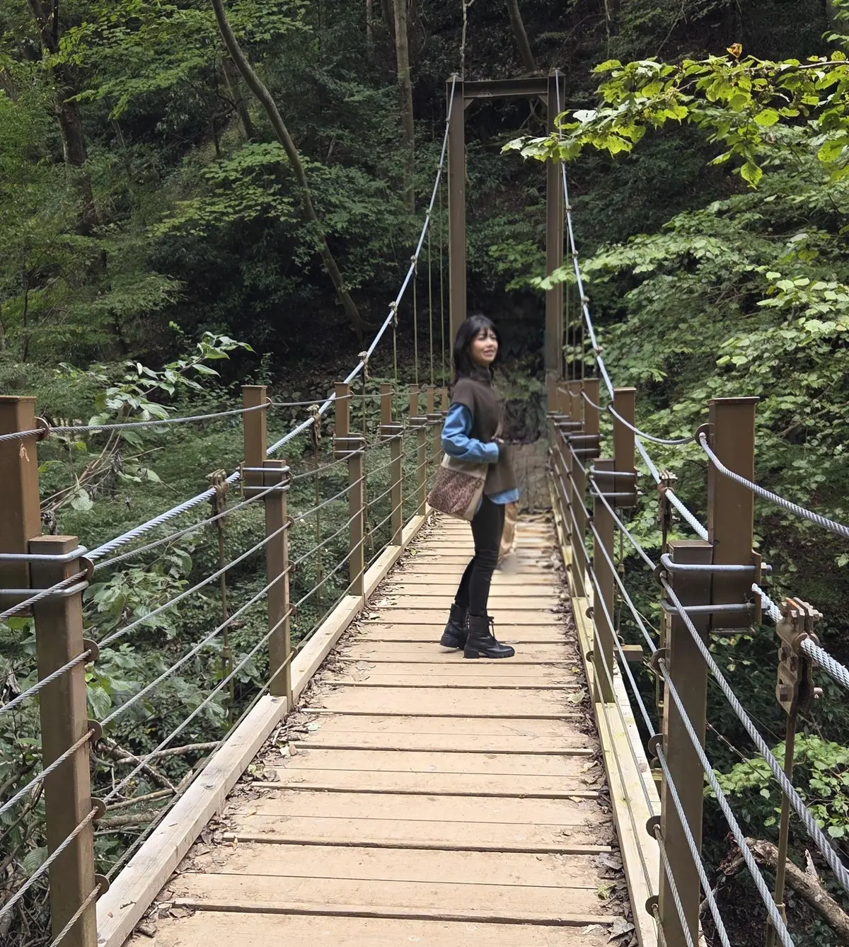 ニットジレが大活躍の秋♡高尾山に行ってきの画像_6