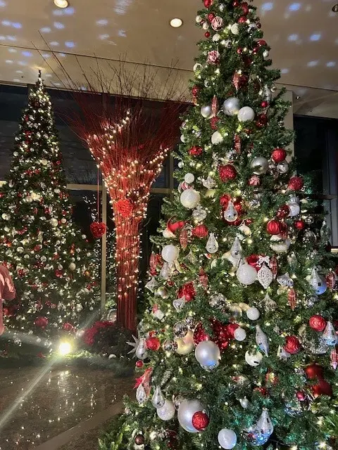 グランドハイアット東京のクリスマスツリー