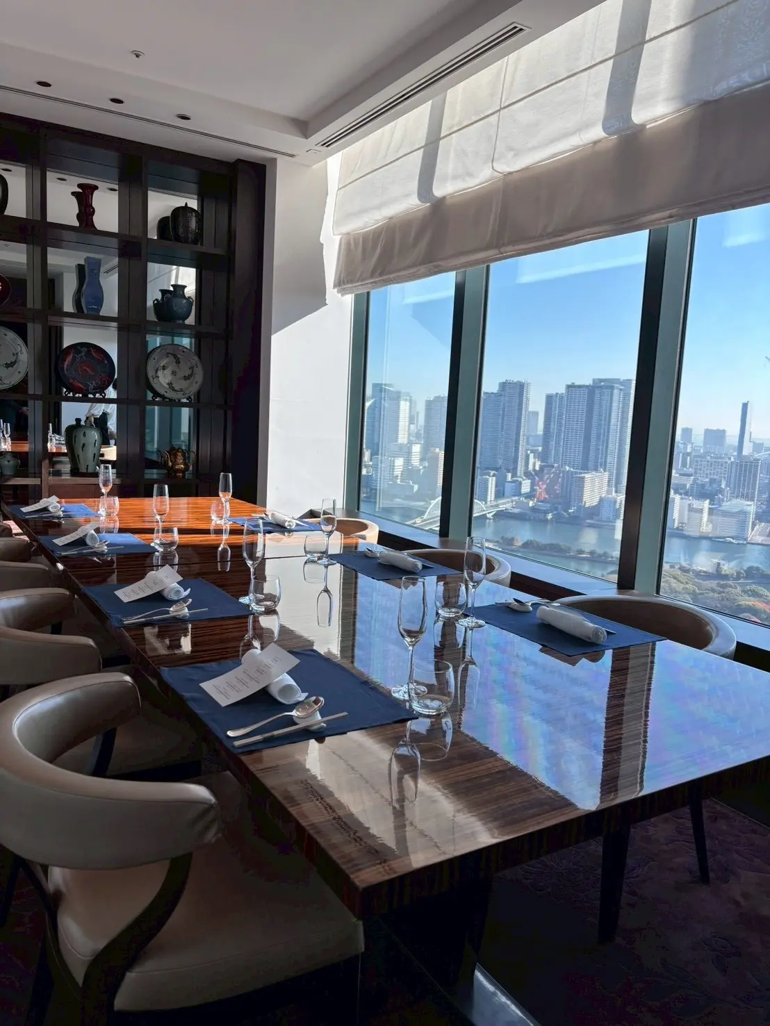 絶景！東京湾一望の個室があるレストランでの画像_3