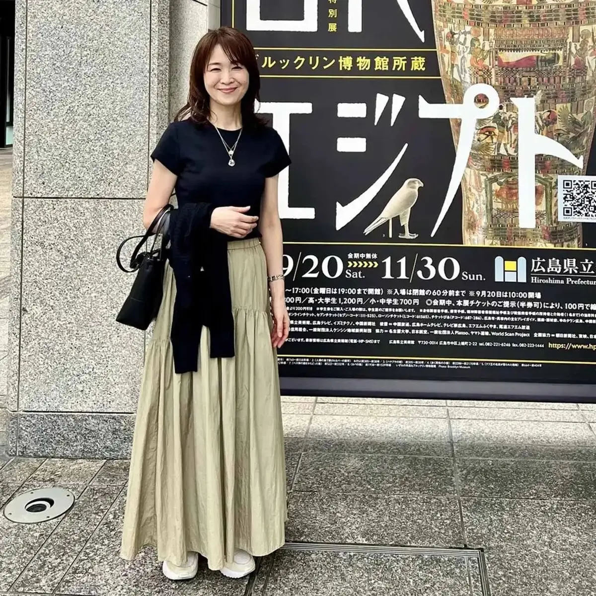 美術館・展覧会になに着ていく？きちんと感のある50代にふさわしい美術館・展覧会コーデ5選