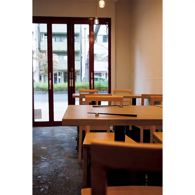 住宅 街にあり、地域密着型のお店を目ざしている