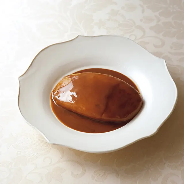 「槍烏賊のサフランライス詰めトマト煮込み」￥1,200　