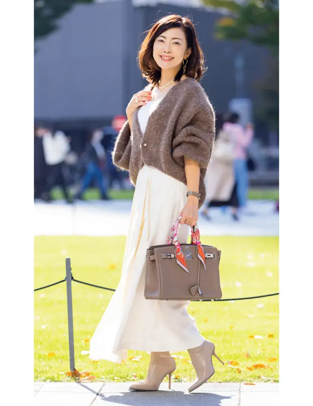 「ふわふわした優しい色みがかわいい」と友人が絶賛！ 淡いトーンでまとめます