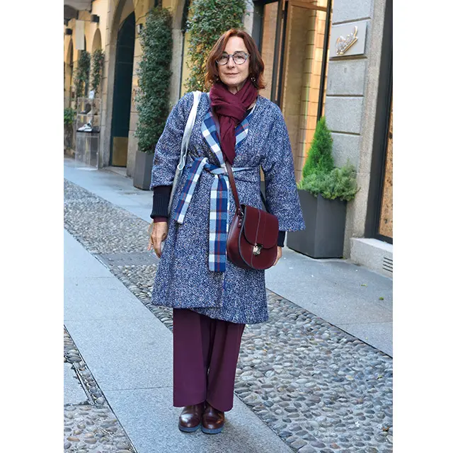 フレアコートも好バランスにシフト