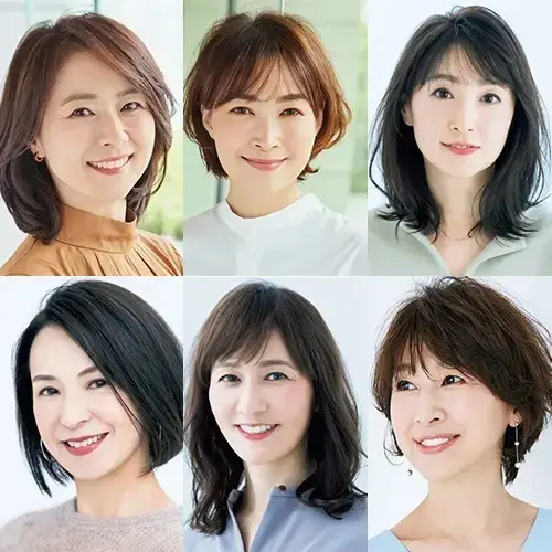 【2023最新版】50代におすすめヘアスタイル･髪型カタログ