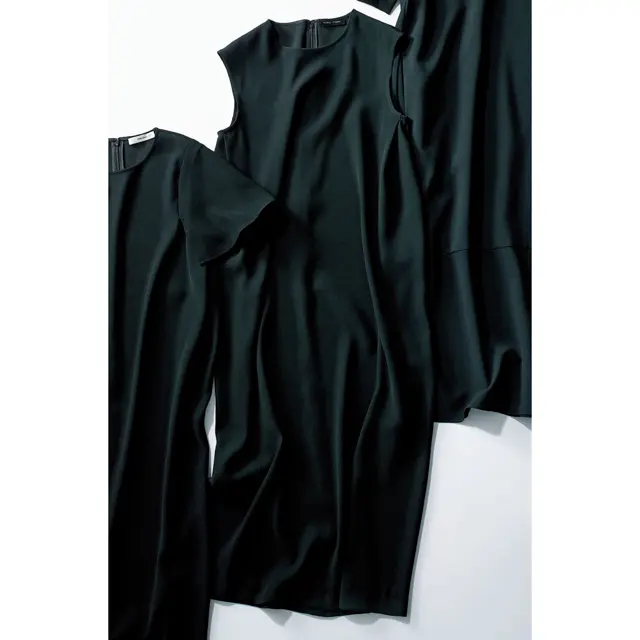 ヨーコ チャンのコクーンシルエットのワンピース