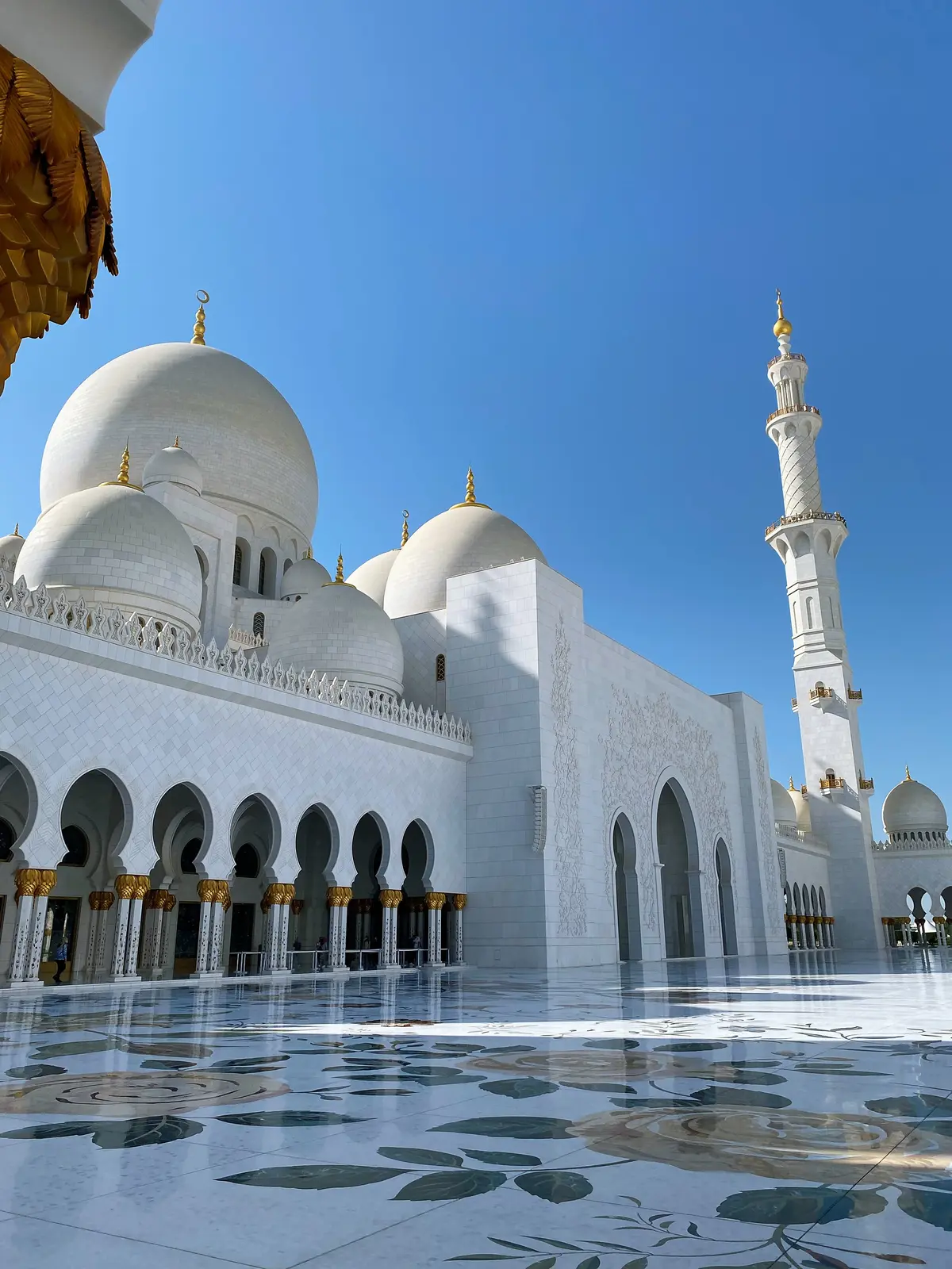 アブダビの象徴眩い「グラン・モスク」へ の画像_24