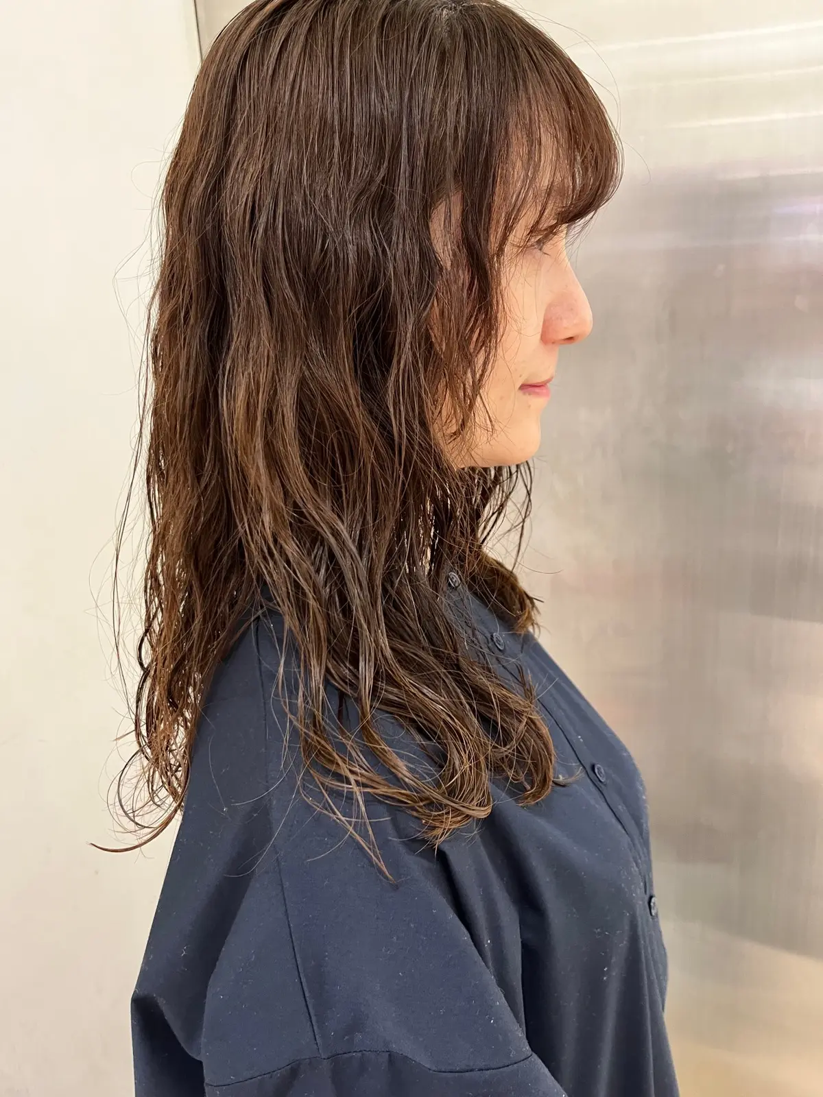 PARK.なんば本店　カット＋ケアパーマ＋Aujuaトリートメント4step【クリームズケア付】￥12100