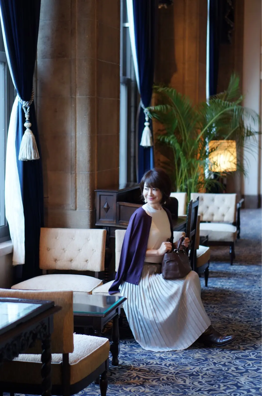 キラキラスカートで華出しコーデの画像_2