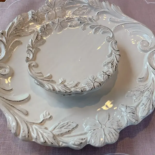 サラグレースのディナー皿、パン皿