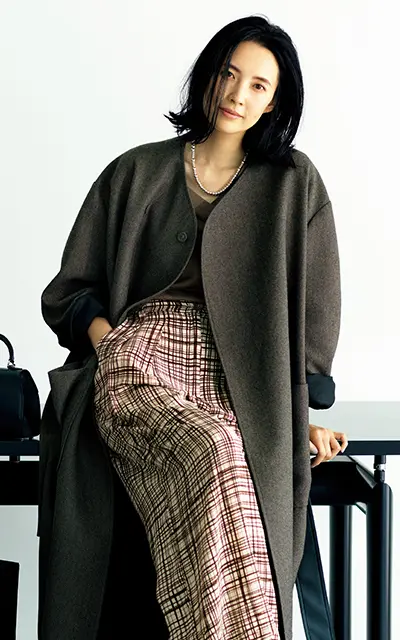 コート　ラシュモン2　ニット　カオス　パンツ　ロンハーマン