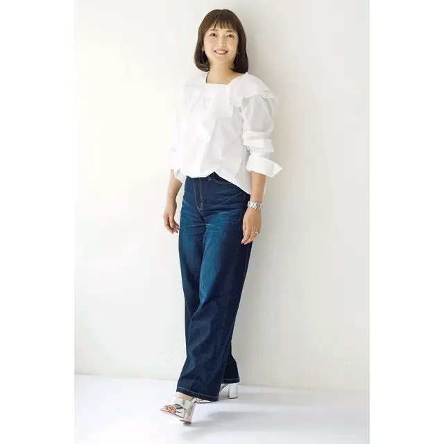 エドウィンのデニムを履いて