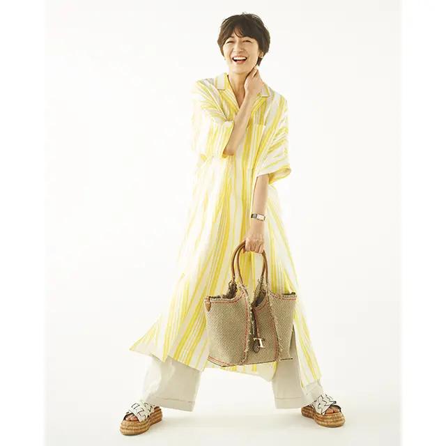 ポジティブさをまとう 都会のリゾートスタイル