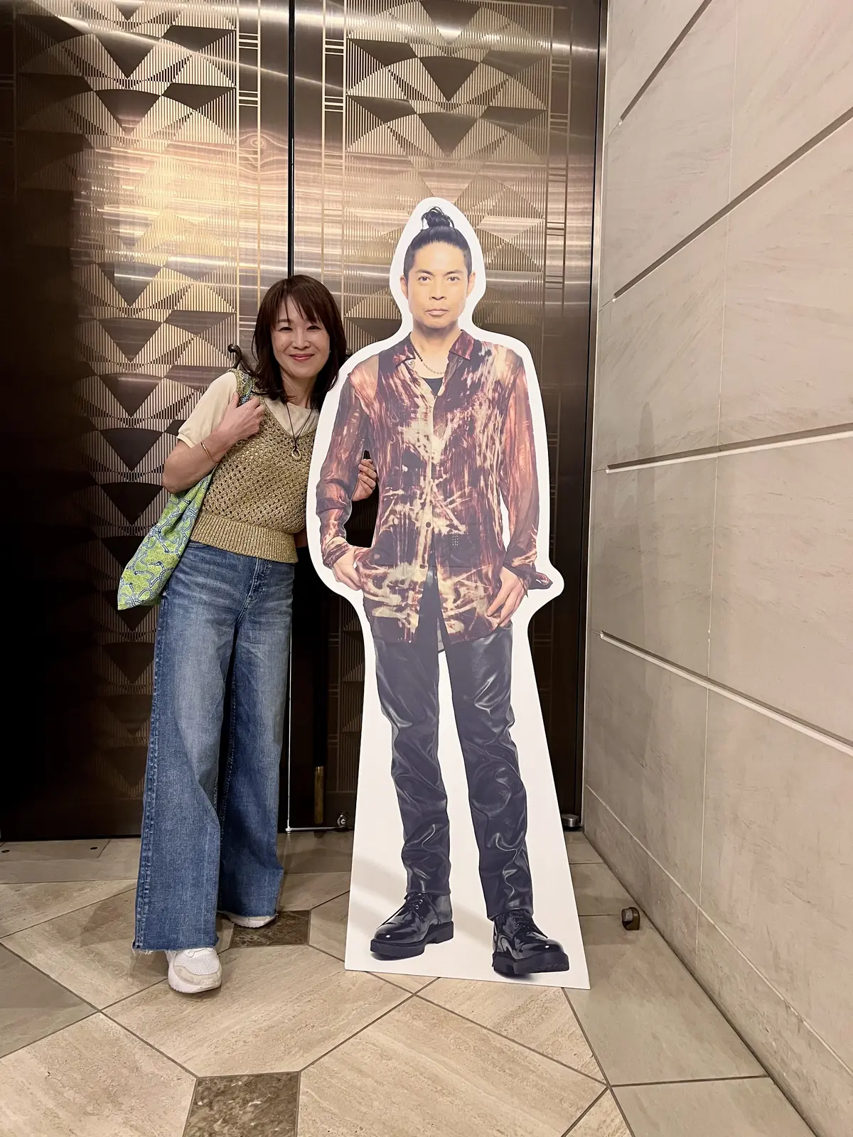 久保田さんと記念写真