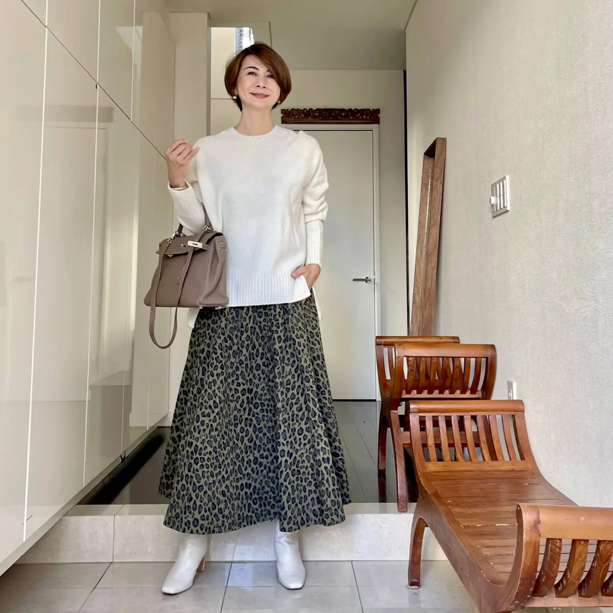 冬のホワイトコーデ 2022の画像_5